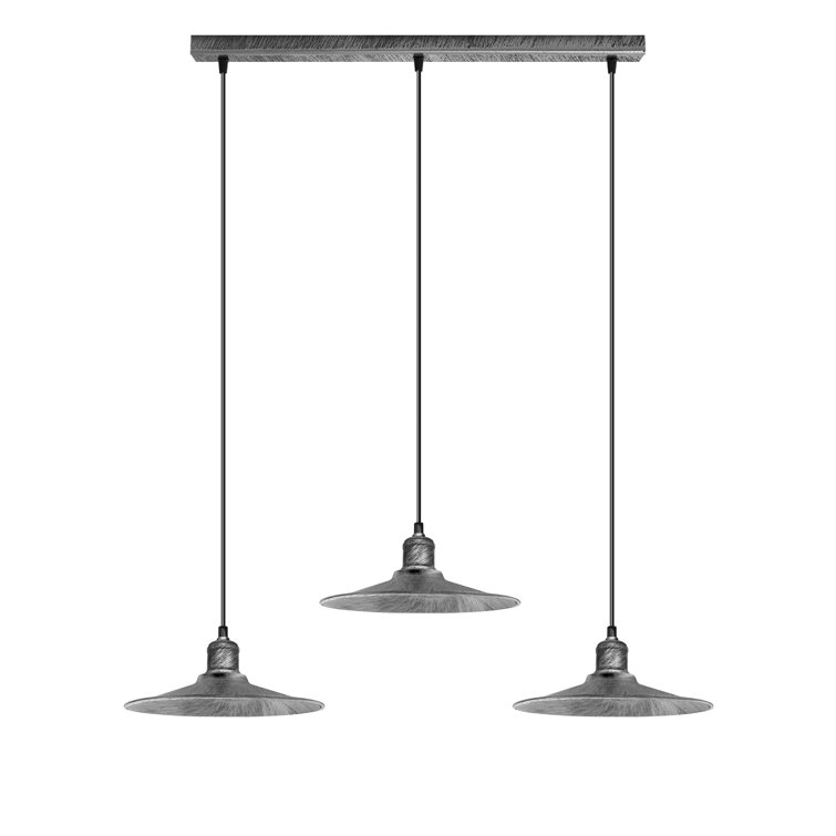 Borough Wharf Cleymans 3 Light Kitchen Island Cone Pendant Wayfair